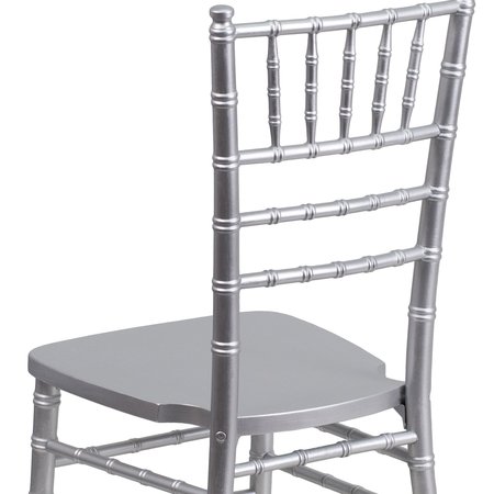 Flash Furniture HERCULES Series Silver Wood Chiavari Chair 2-XS-SILVER-GG